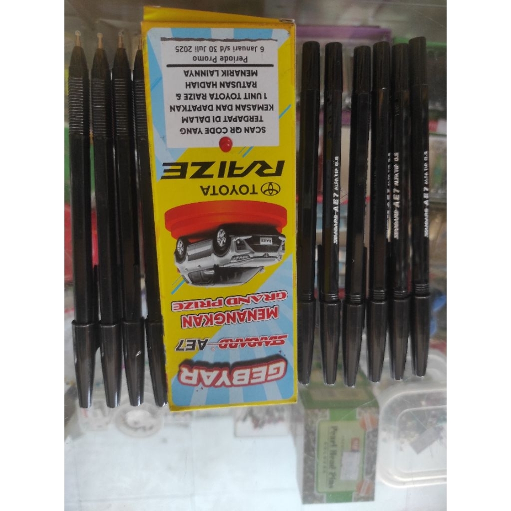 

pulpen standar AE7 0,5 murah satu pak isi 12 pcs