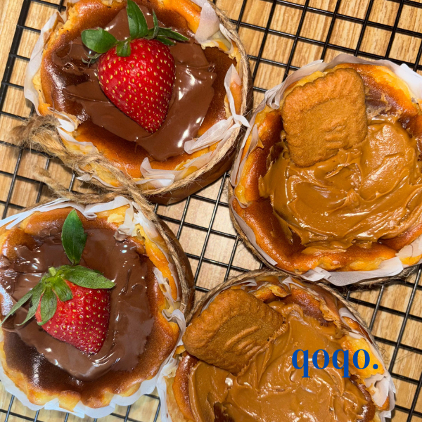 

[ Gluten Free ] Basque Burnt Cheesecake | D. 10cm by qoqo.bakehouse