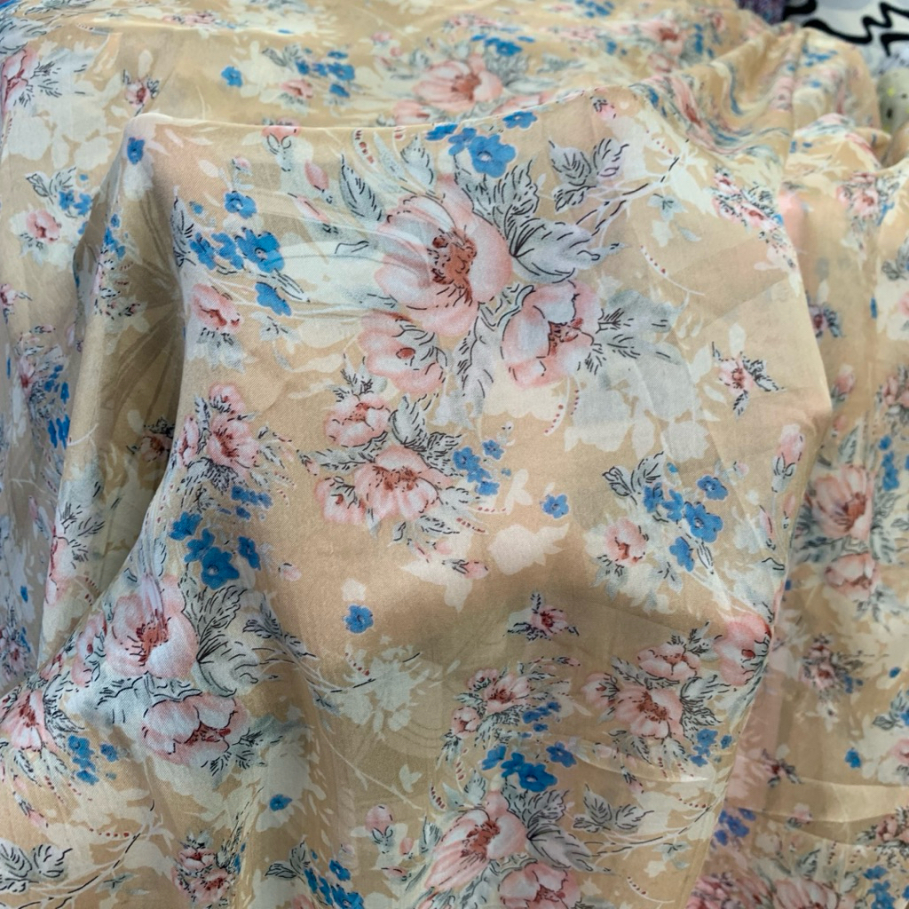 kain sifon sutra motif - kain sifon sutra premium - kain sifon motif bunga - kain sifon luxury