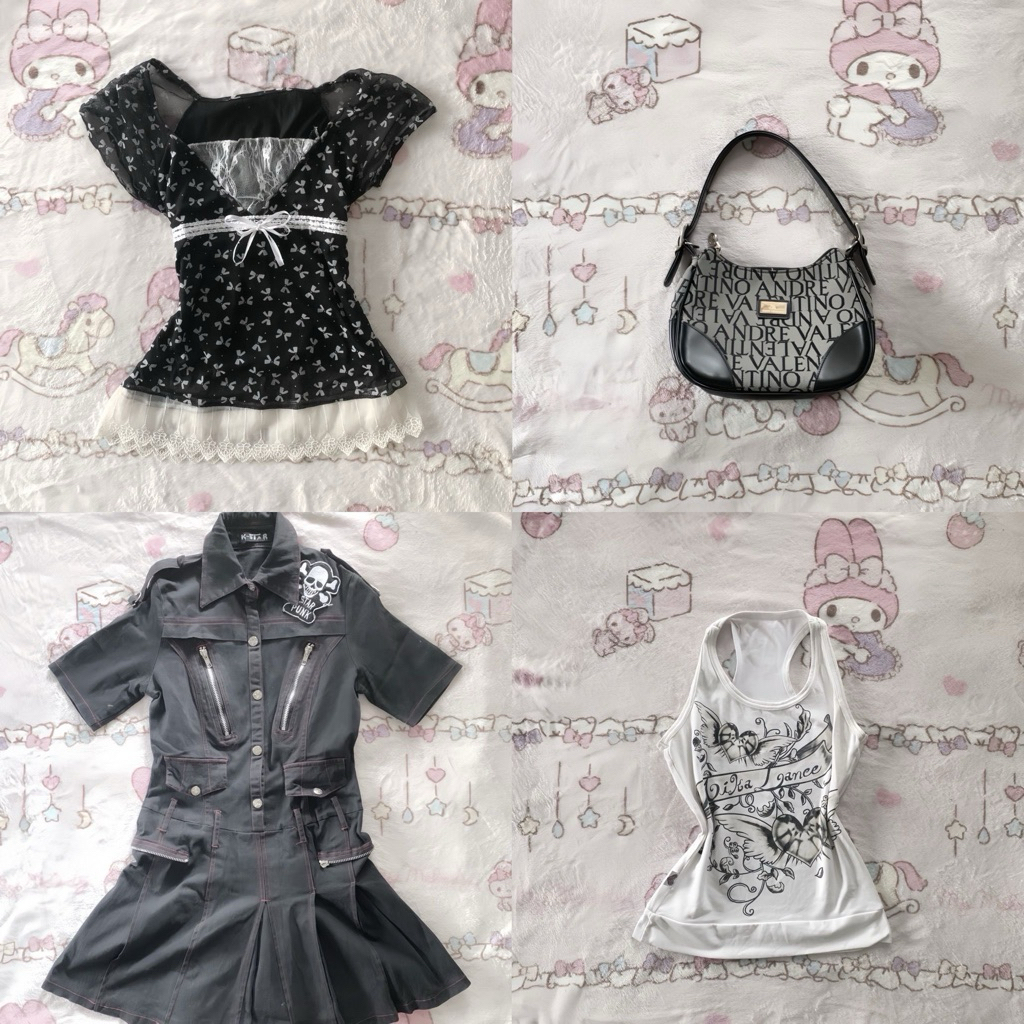 LINK CO coquette, milkmaid, grunge, babytee, y2k, secret honey, liz lisa, axes femme, tralala @pearl