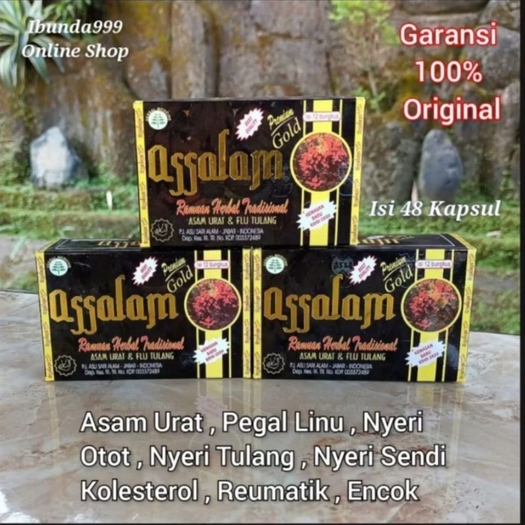 

As Salam Premium Gold Original / Kemasan Baru