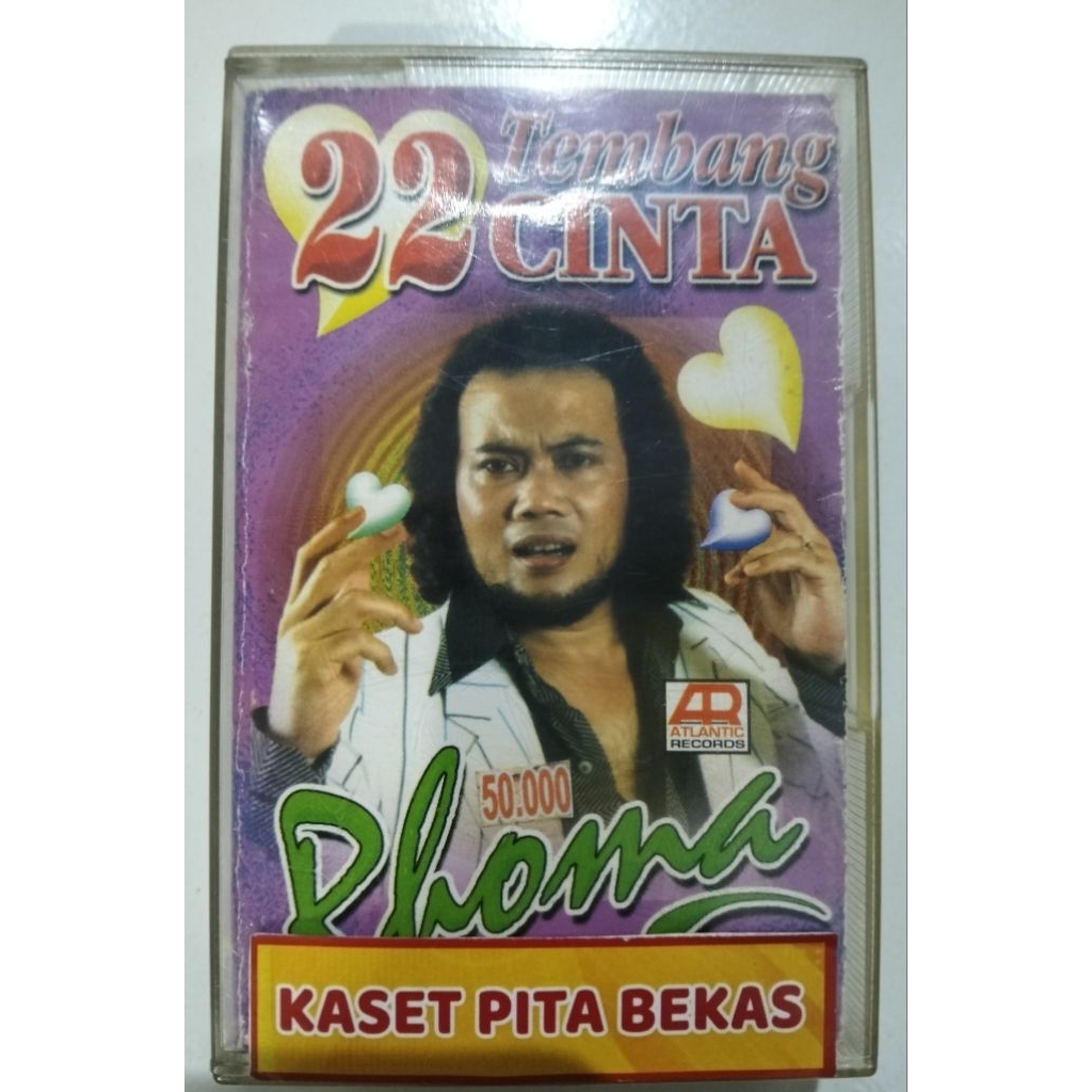 kaset pita bekas dangdut Rhoma irama 22 tembang cinta