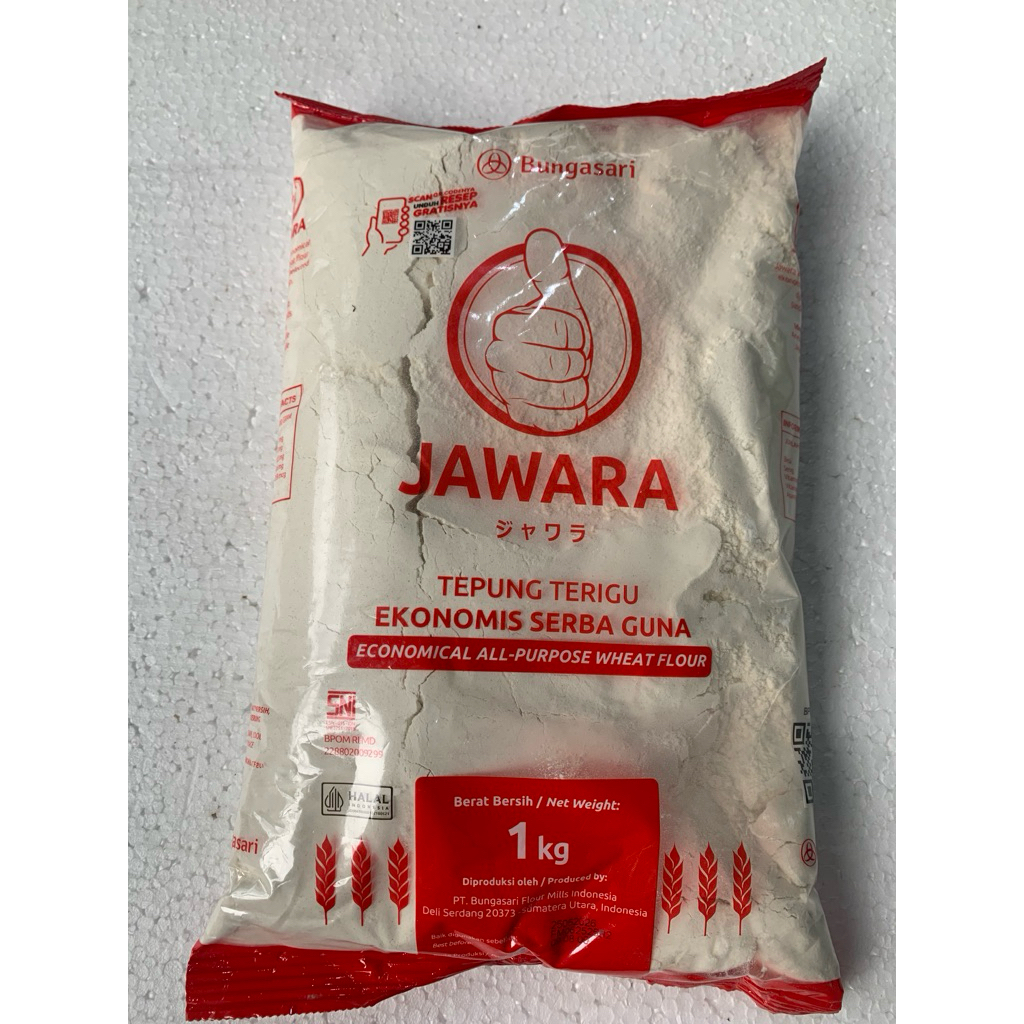 

tepung Terigu Jawara 1 kg dari Bunga Sari