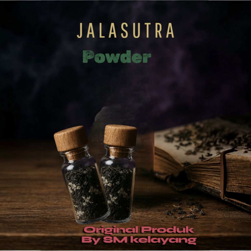 

Original By SM Kelayang JALASUTRA guna/guna Strong Edible Black white Powder