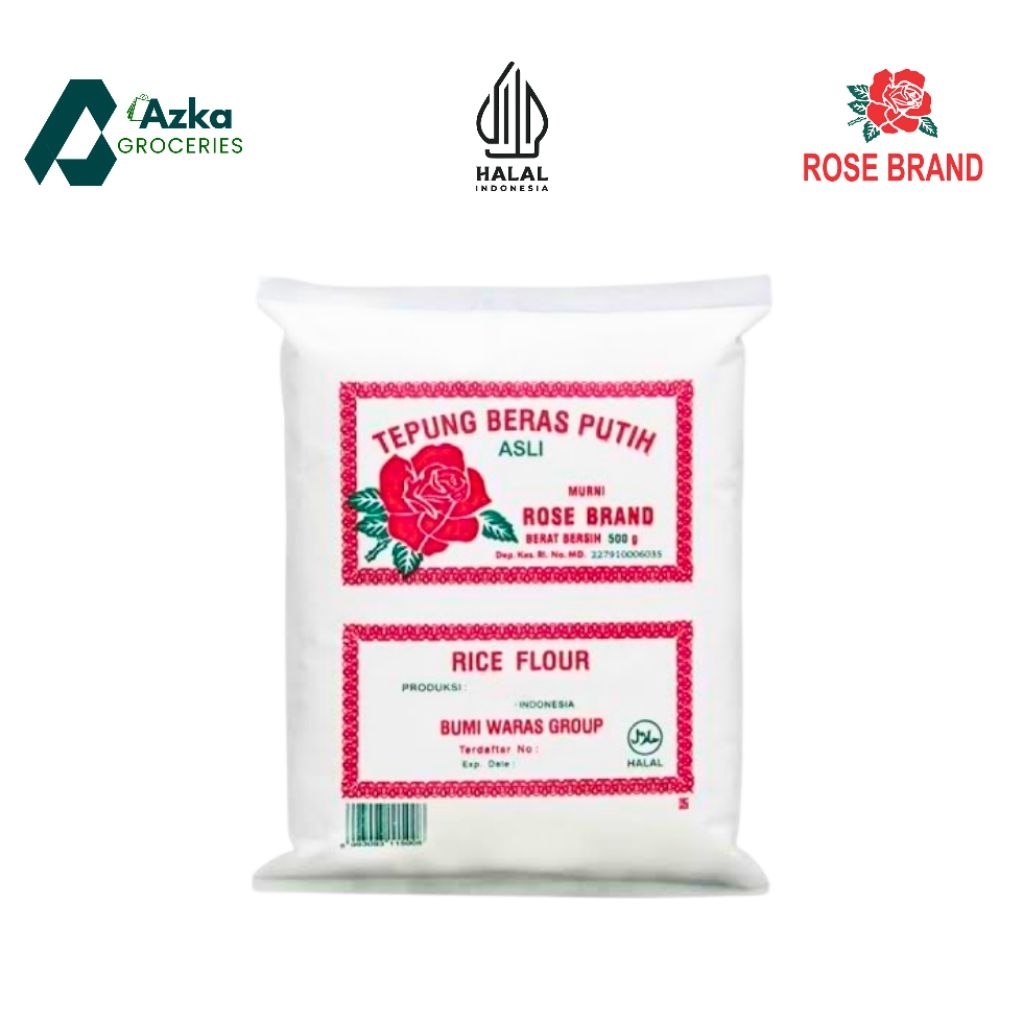 

Tepung beras rose brand 500gram / tepung beras / rose brand