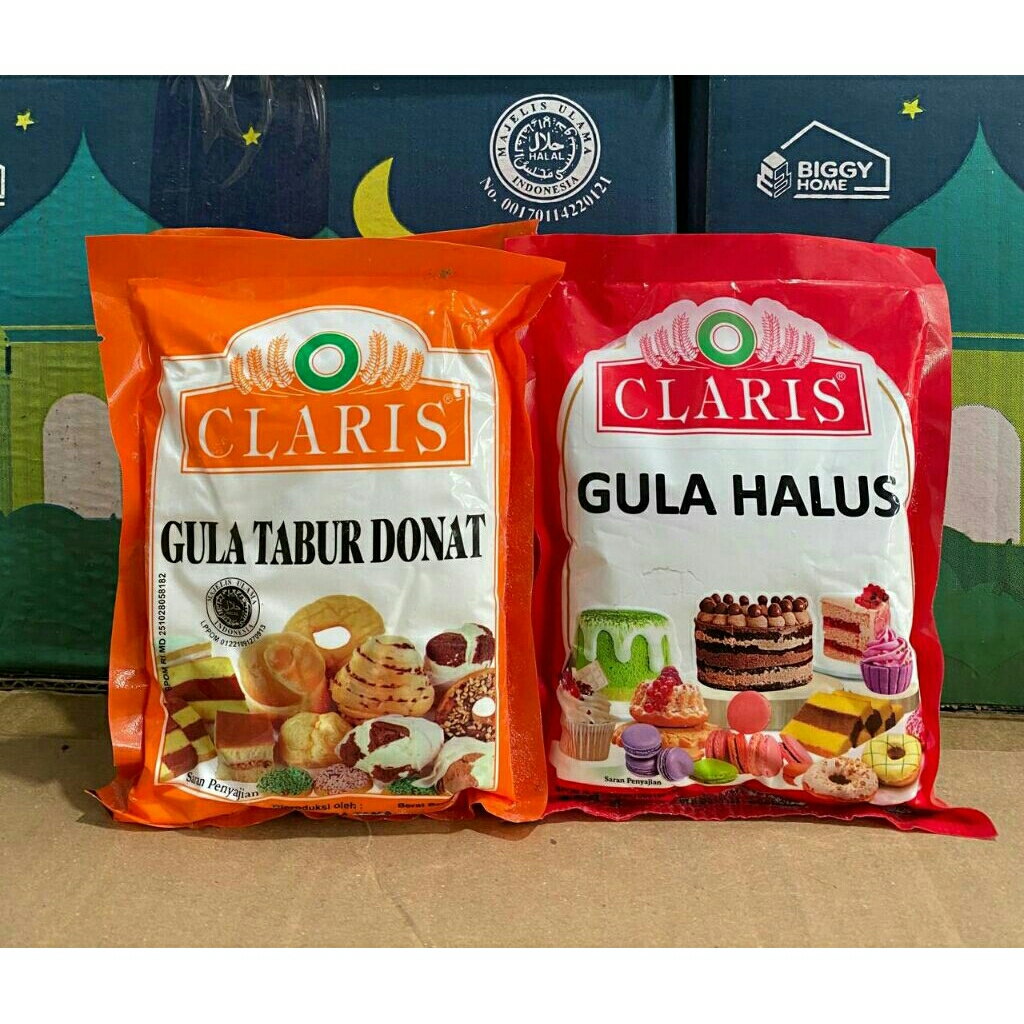 

GULA CLARIS 250 gram / GULA HALUS / GULA DONAT