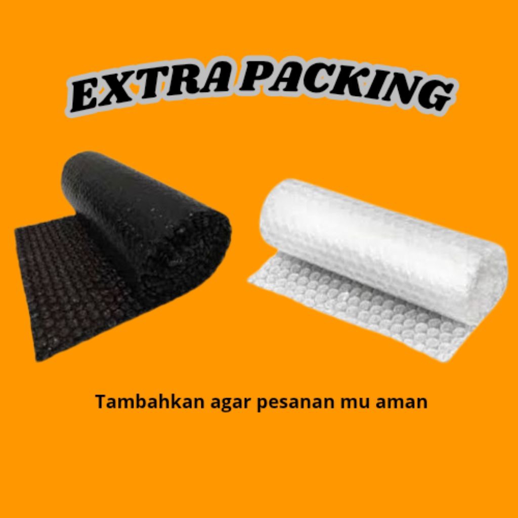 

Tambahan Extra Packing Bubble wrap