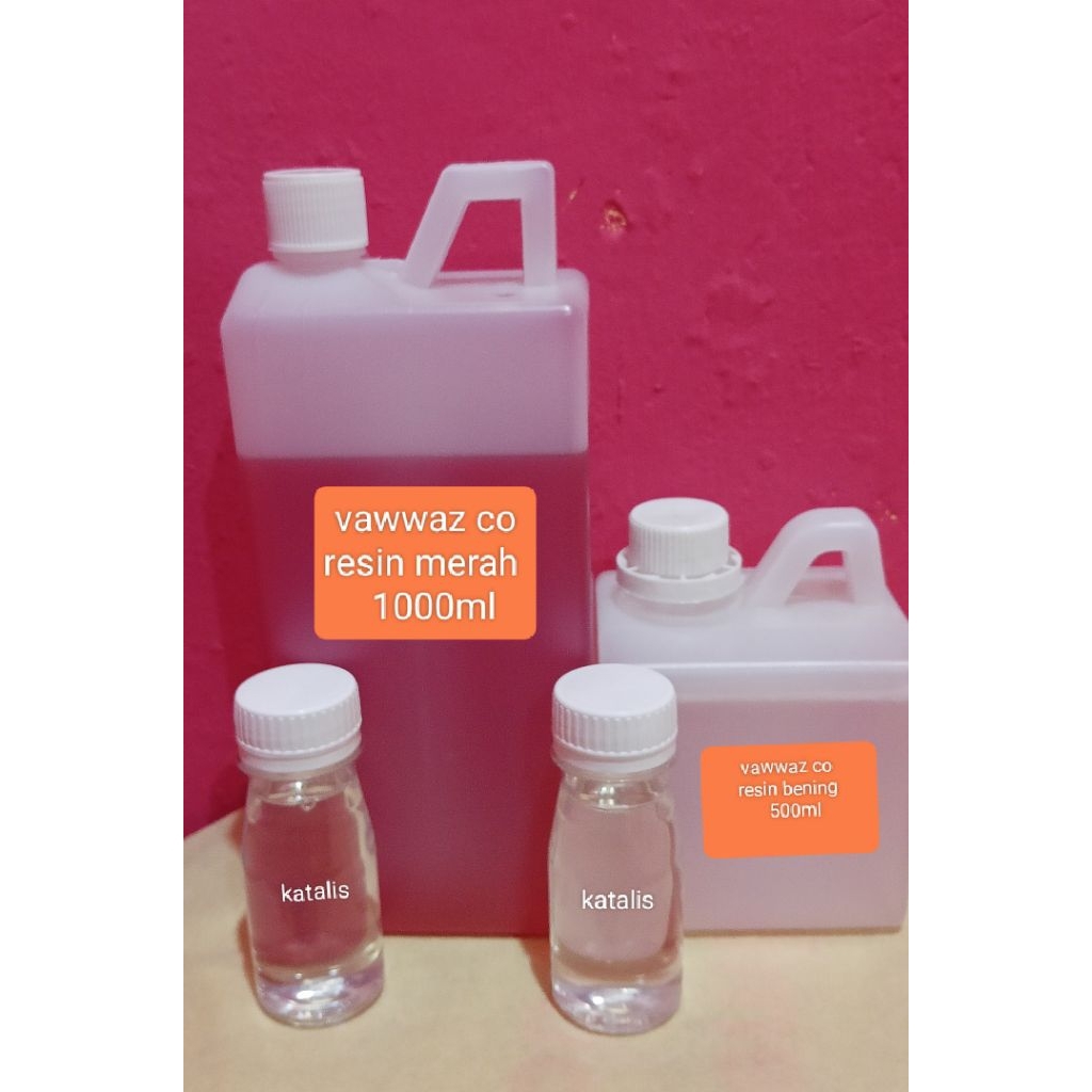 Katalis 500 gram cepat keras pengeras resin