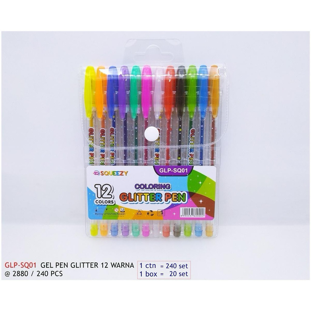 

Penglittermetalik12warna