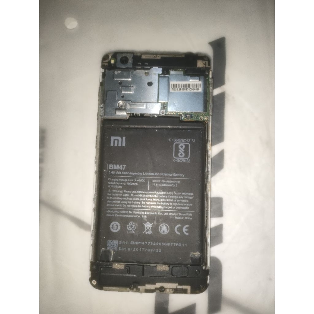 mesin xiomi redmi 4X