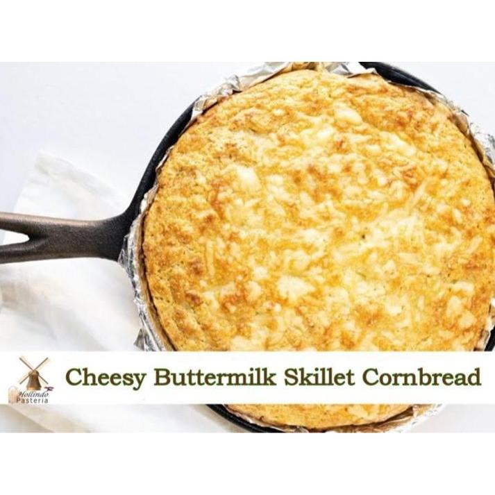 

Artisan Cheesy Skillet Corn bread 20 cm or 24 cm