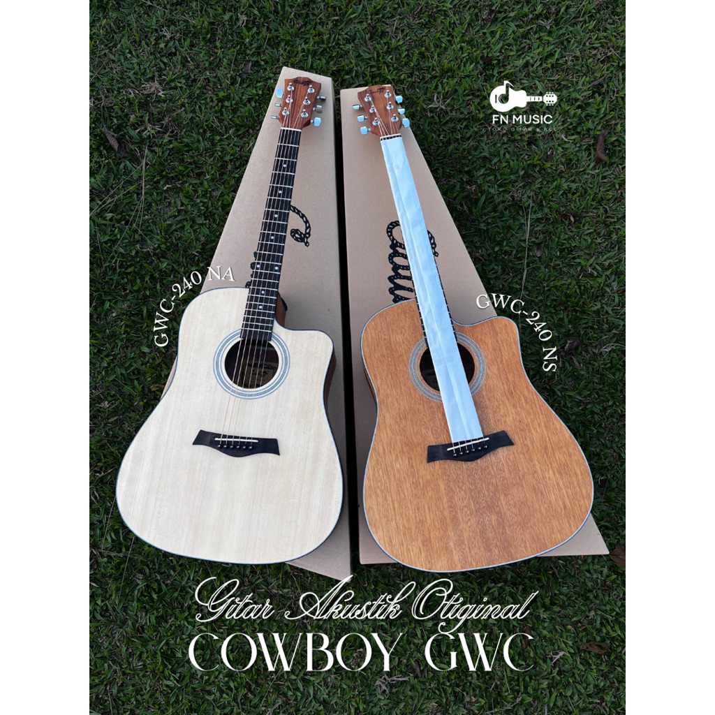 GITAR ORIGINAL COWBOY GWC 240 NS & NA / GITAR AKUSTIK ORIGINAL / GITAR COWBOY ORIGINAL / GITAR PALIN
