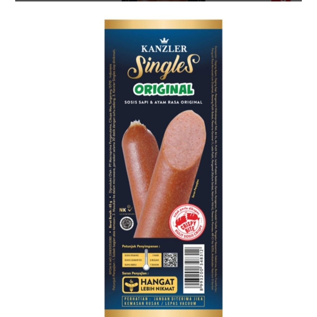 

Mommielia Sosis Kanzler rasa Original 65 gr