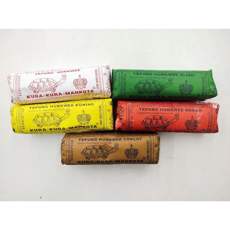 

Tepung Hunkwe – Hunkwee Cap Kura Kura Mahkota 95gr