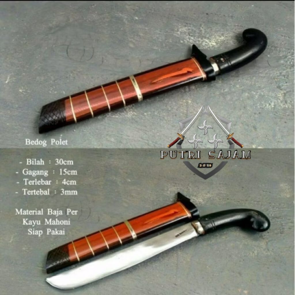 termurah Bedog Polet Baja per asli