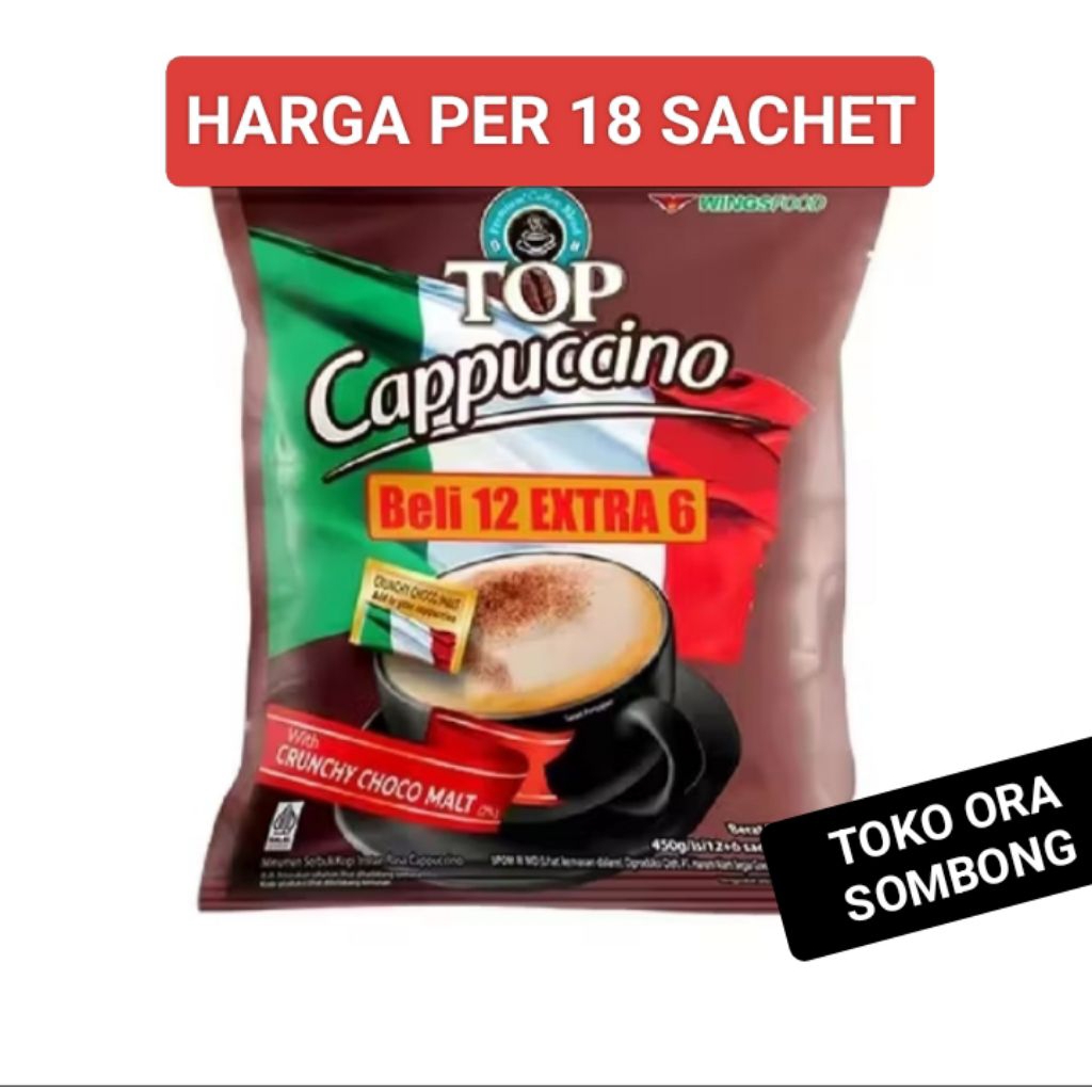 

18 Sachet Top Cappucino Exp 2027