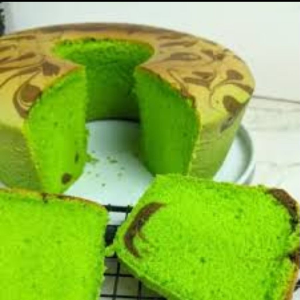 

BOLU PANDAN/ CAKE PANDAN LEMBUT UKURAN LOYANG 20CM