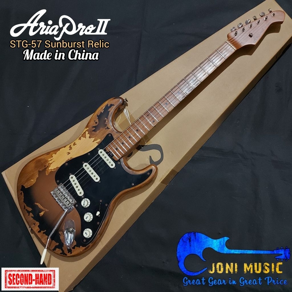 Gitar Aria Pro II STG-57 Stratocaster Model
