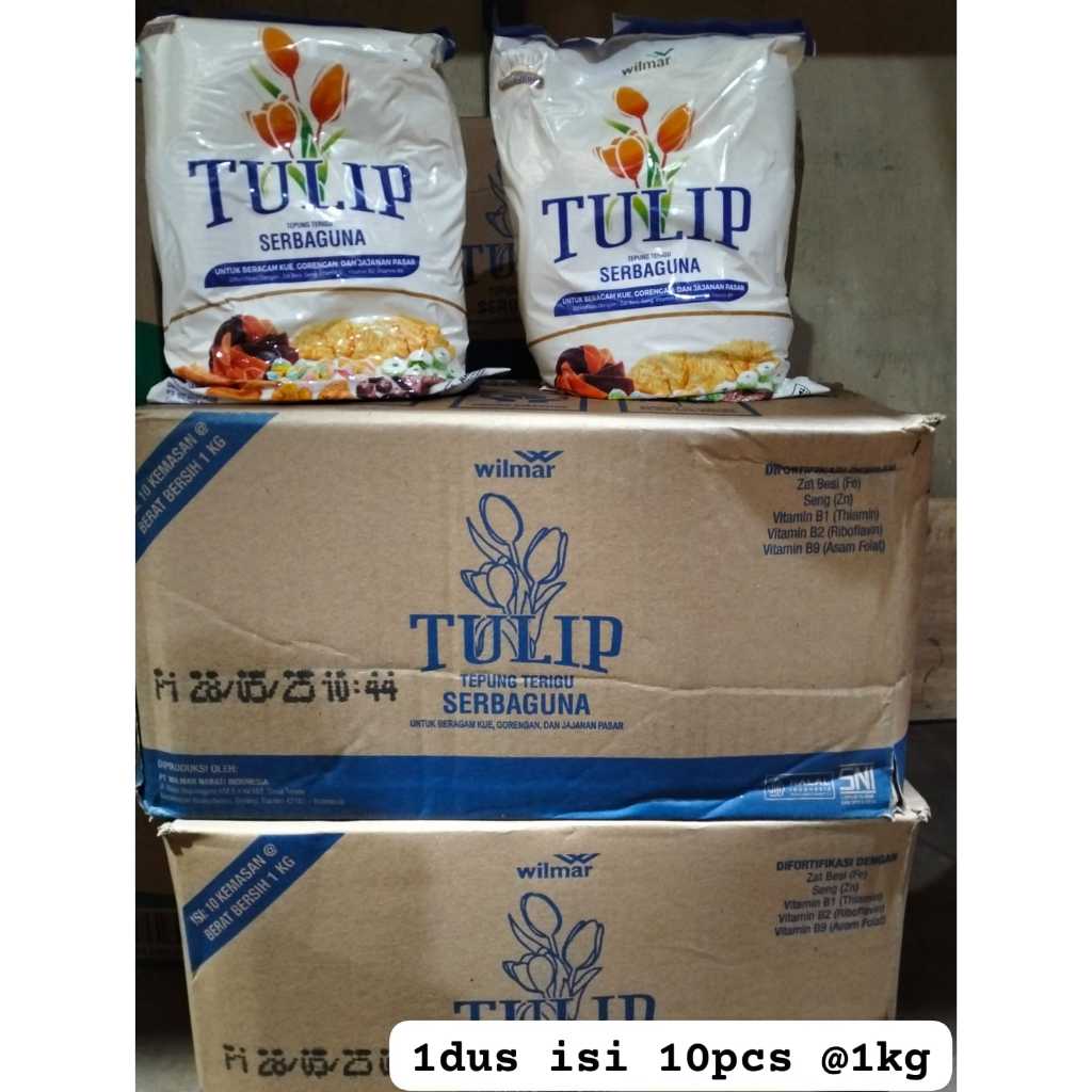 

Tepung Terigu Tulip / 1 Dus / 10 Pcs
