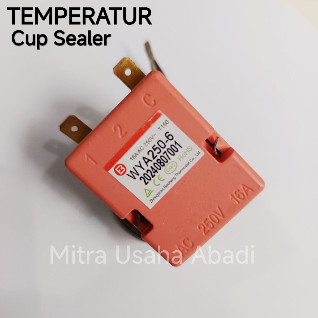 ETON Temperatur mesin cup sealer Original JF Pengatur panas mesin press cup minuman