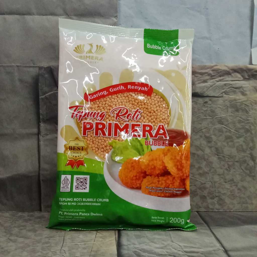 

PRIMERA BUBBLE CRUMB 200GR