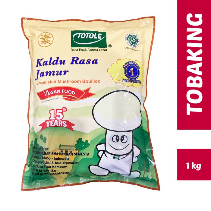 

[oddsolshop] pekanbaru/Totole Kaldu Rasa Jamur 1KG Top Brand Halal Granulated Mushroom Bouillon