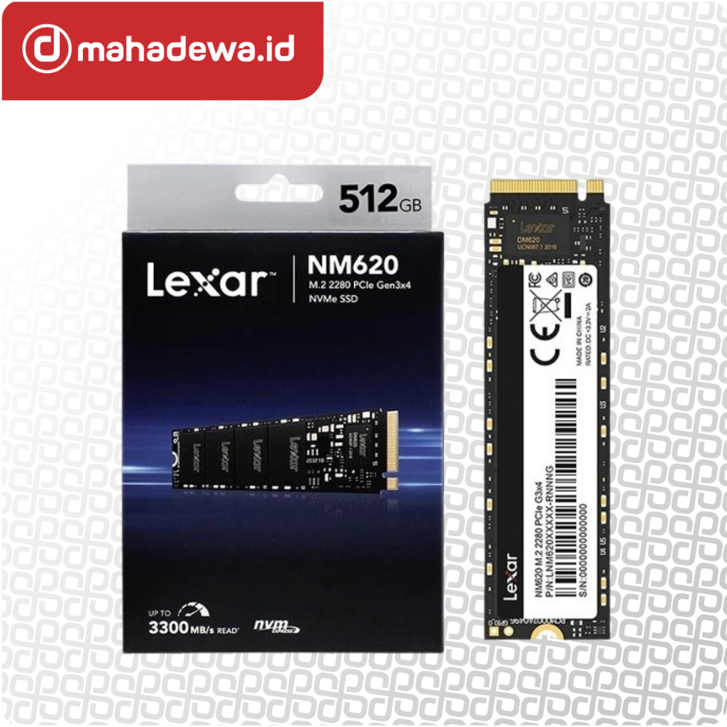 Lexar SSD 512G NM620 M.2 NVME