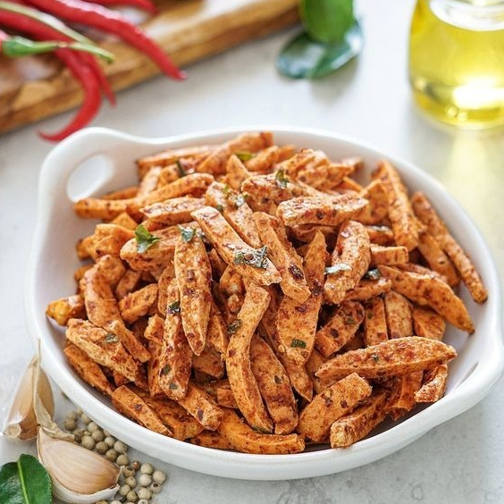 

Basreng Ngeganyem Pedas Daun Jeruk