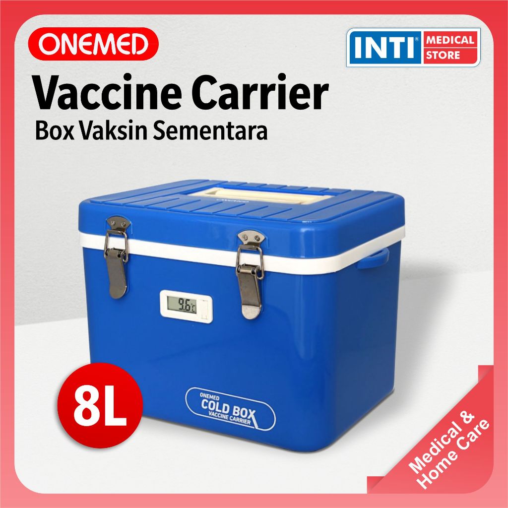 Onemed | Vaccine Carrier Box Biru | Box Vaksin Onemed