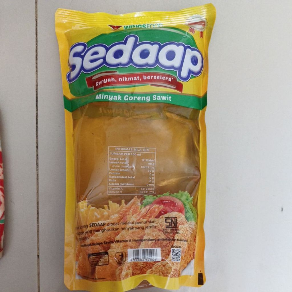 

minyak goreng sedaap 1L
