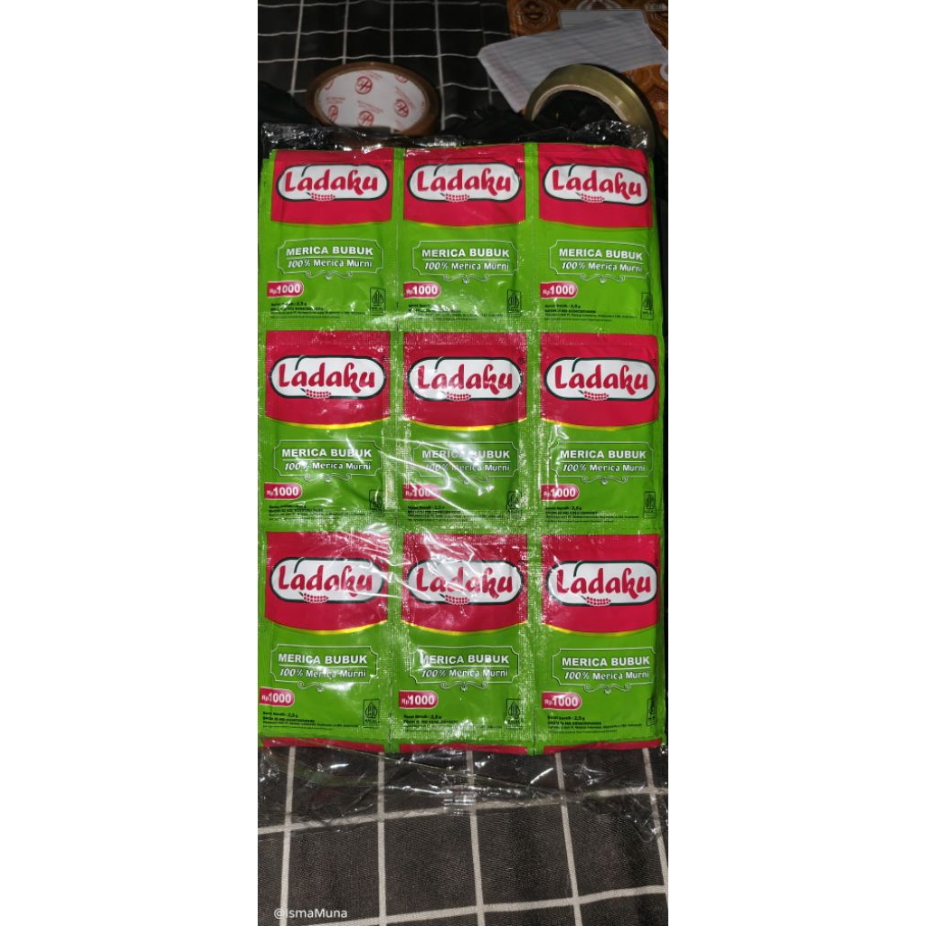 

12 pcs Merica/Lada Bubuk Desaku Bumbu Dapur Renceng