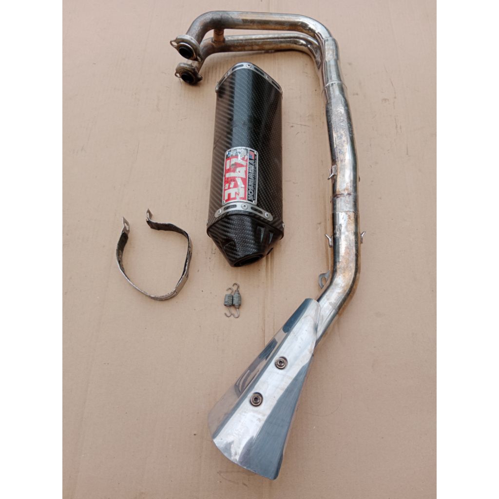 COD knalpot yoshimura full sistem original USA pnp ninja 250 karbu