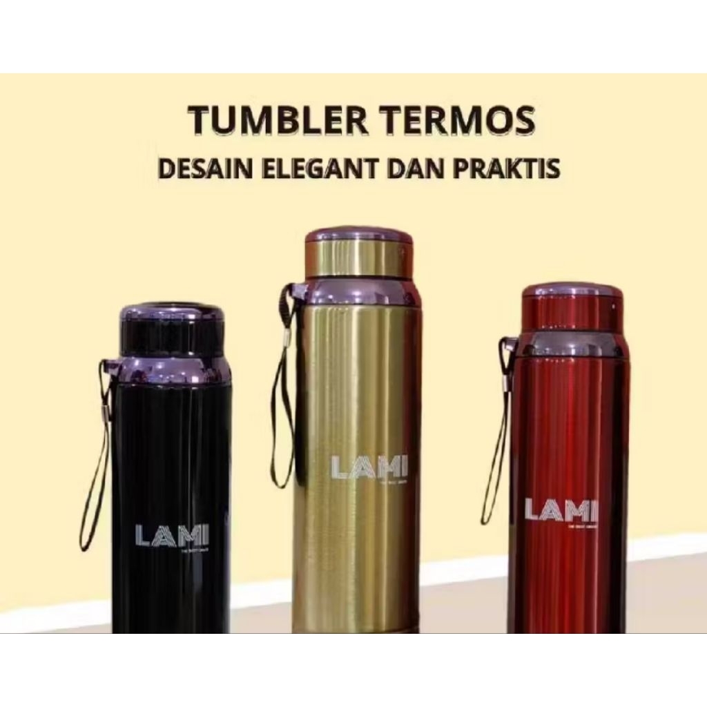 Tumbler Termos Panas,dingin Stenlissteel 1 Liter