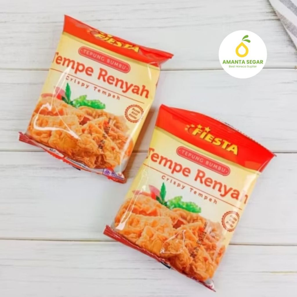 

Tepung Bumbu Tempe Super Renyah Fiesta Tepung 80gr Terlaris Murah