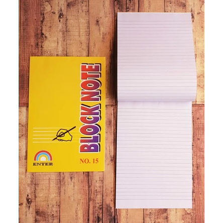 

12 Pcs Block Note Ukuran A5 - 1 Lusin Block Note Enter No 15 - 12 Buah Buku Catatan - Notes Seminar