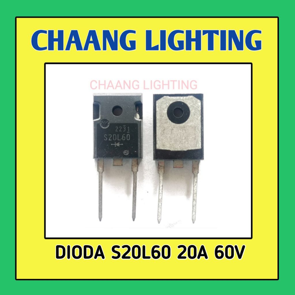 DIODA S20L60 DIODA 20A 60V