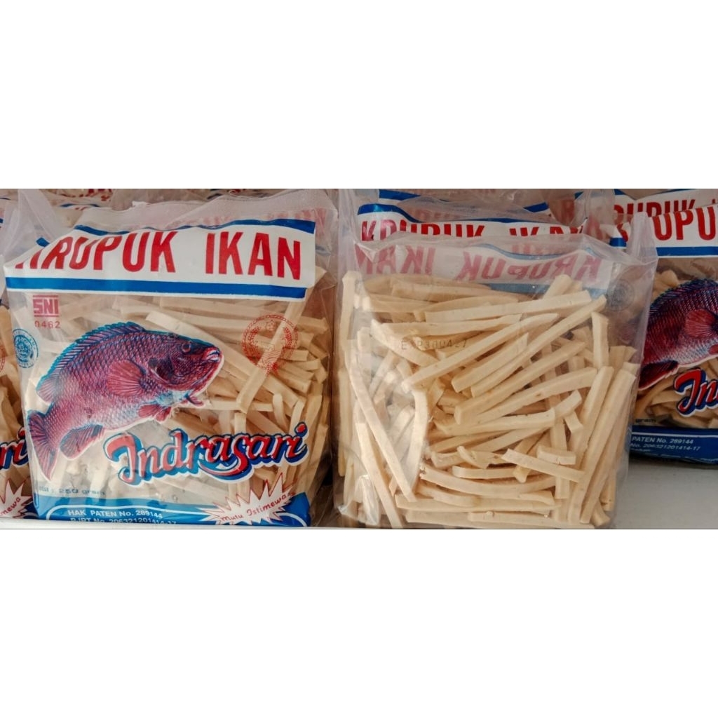 

krupuk ikan stick istimewa Indrasari asli kota indramayu