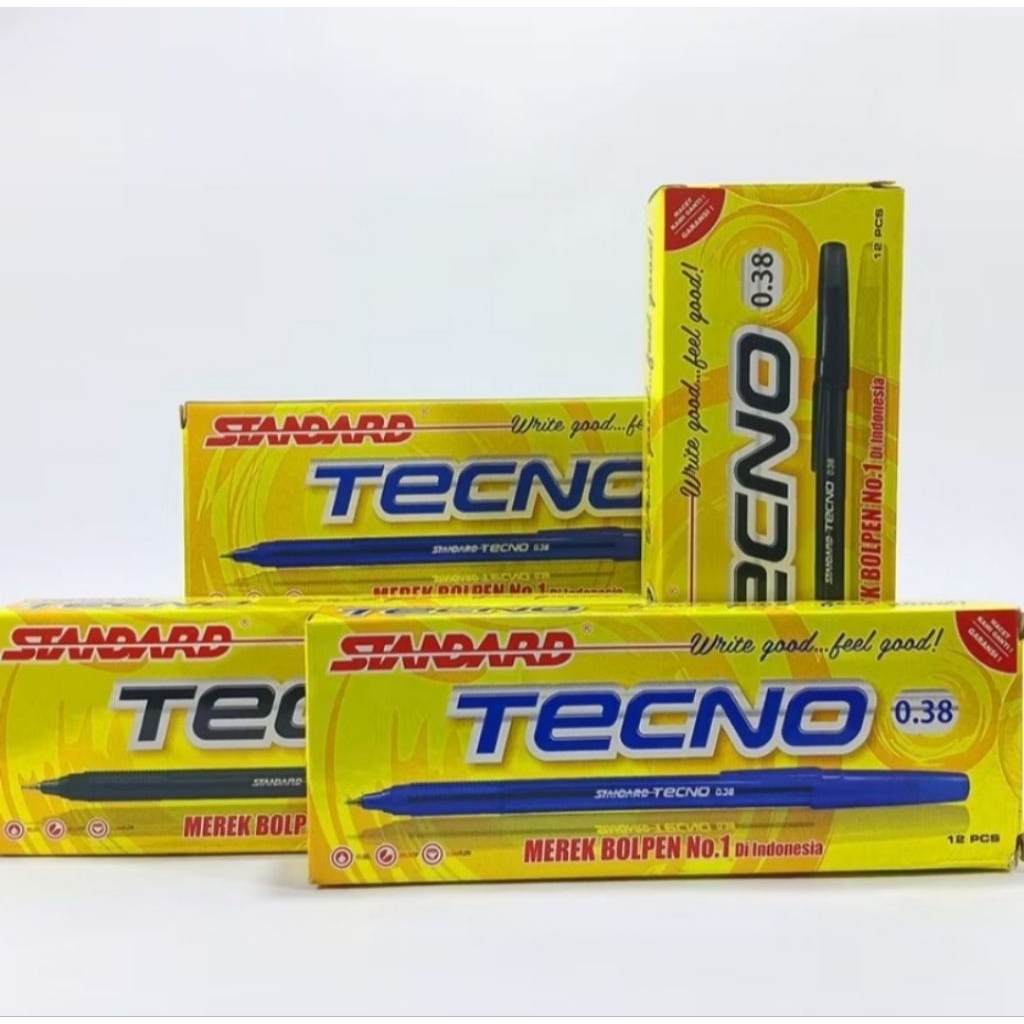 

Ballpoint / Pena / Pulpen Standard Tecno 0,38