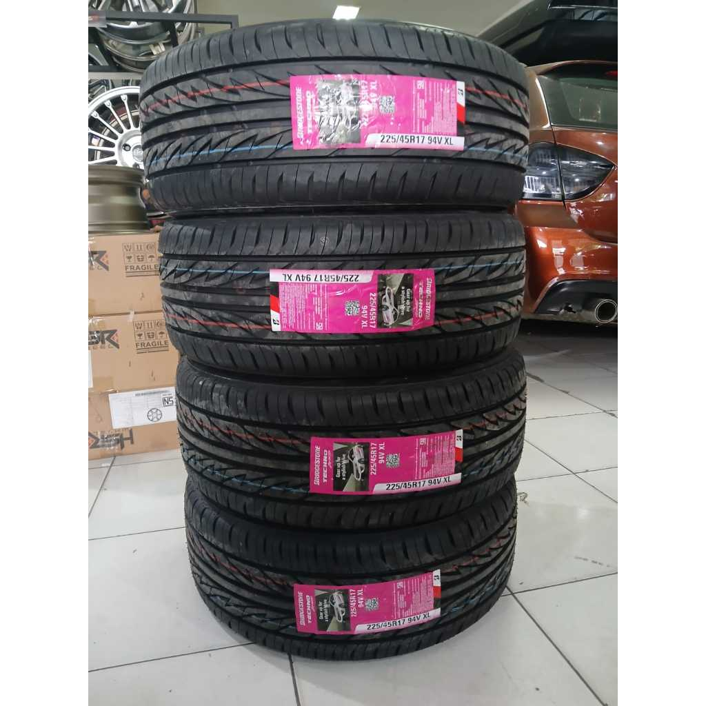 Ban bridgestone techno sport ukuran 225 45 R17 ban tubles ukuran 225/45 ring 17