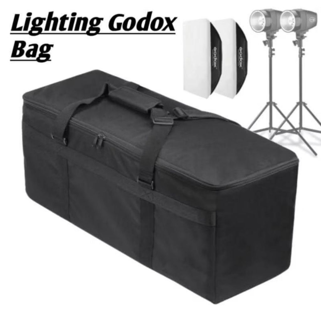 Godok Lighting Jumbo Tas Lampu Kamera Jumbo untuk Fotografer Studio, Tas Flash dan Perlengkapan Foto