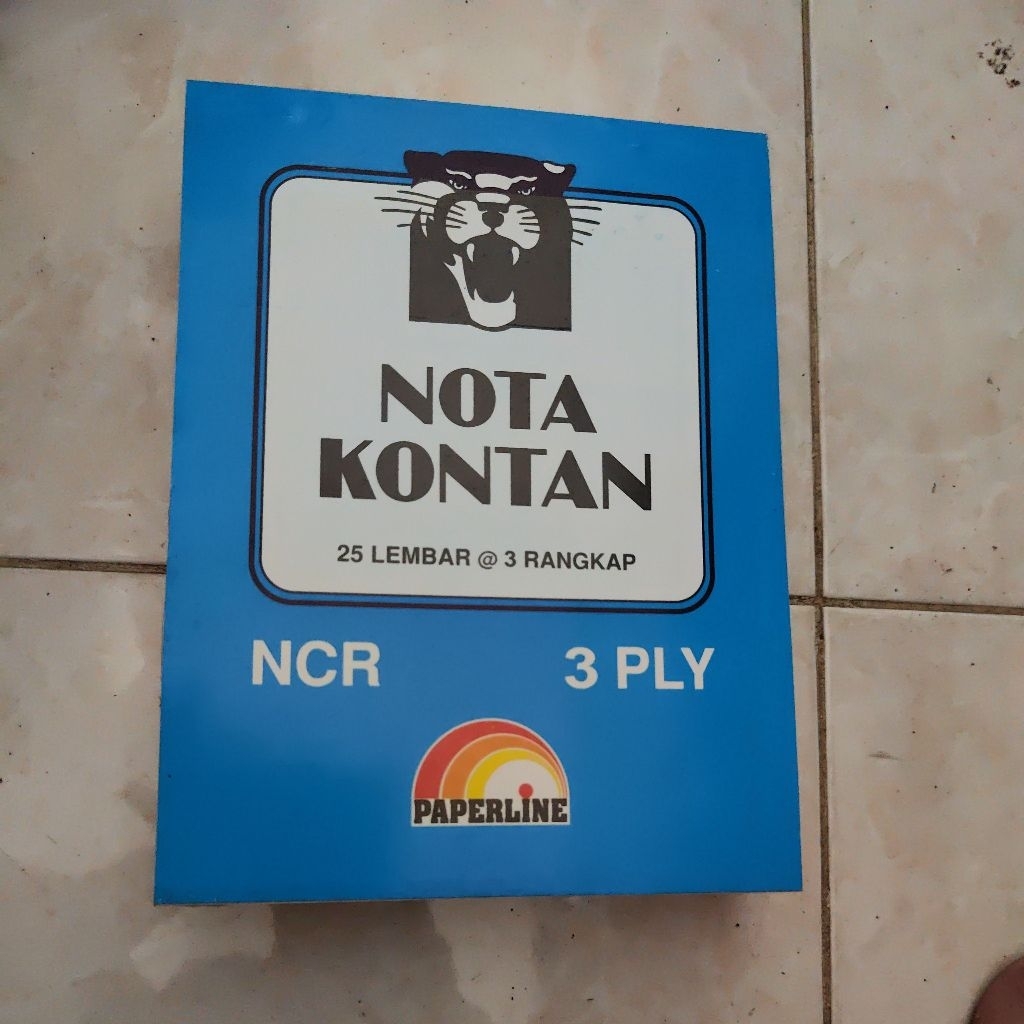 

nota kontan 3 ply besar gelatik