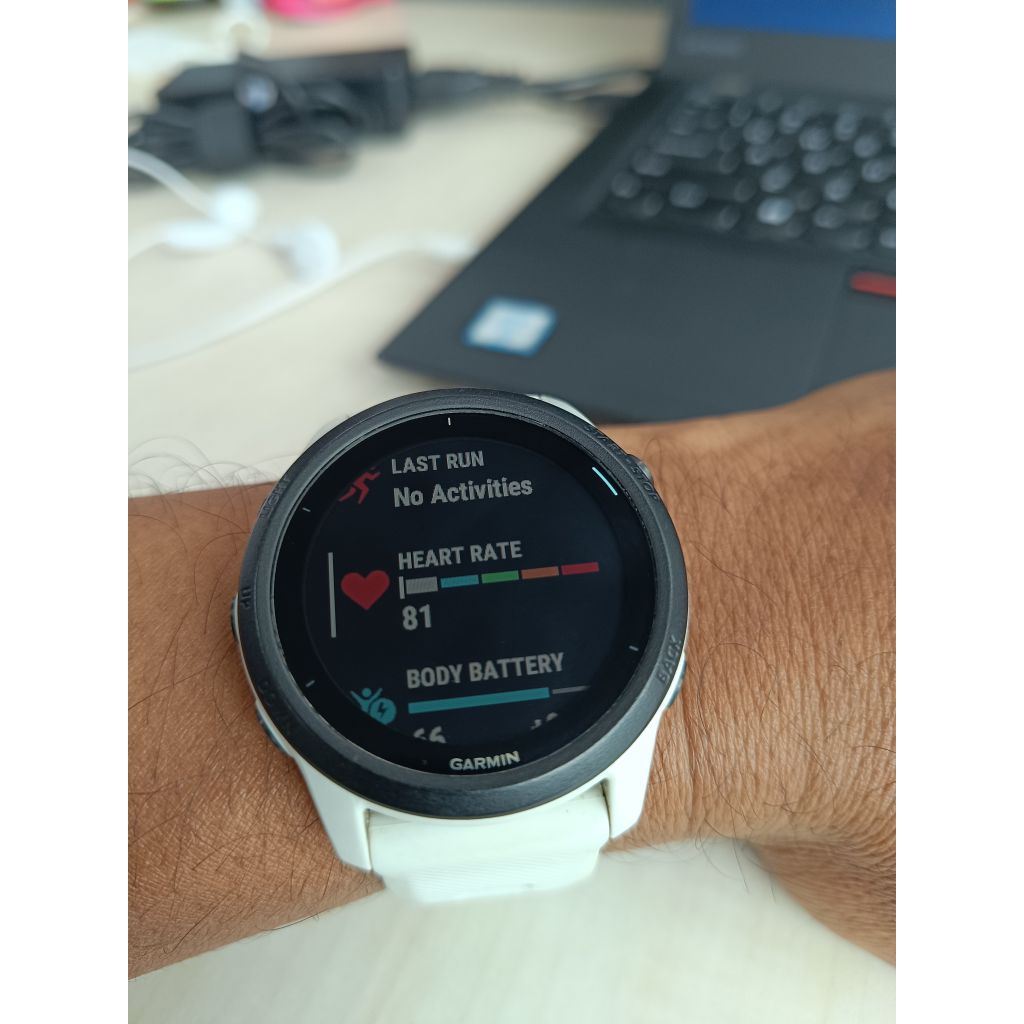 garmin forerunner 245 white - second