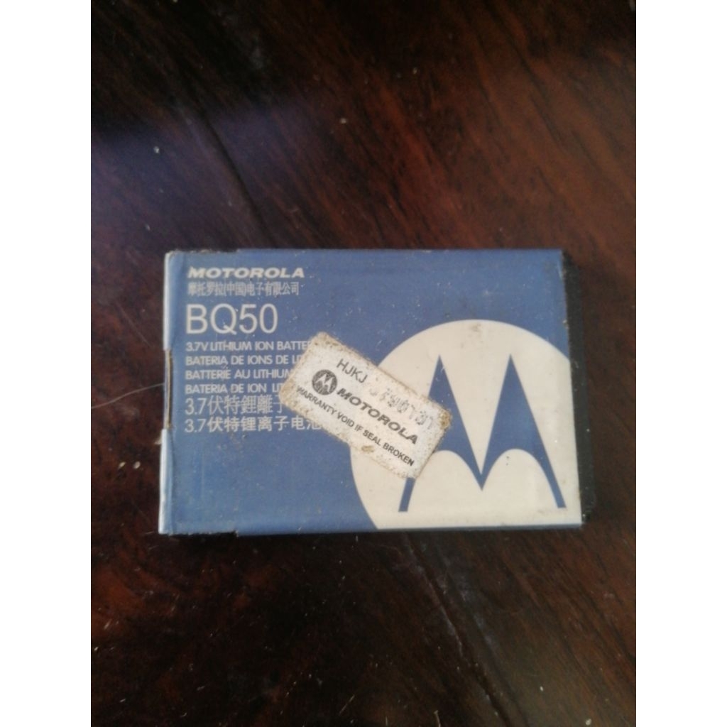 baterai batere motorola bq50 original cabutan 100 %