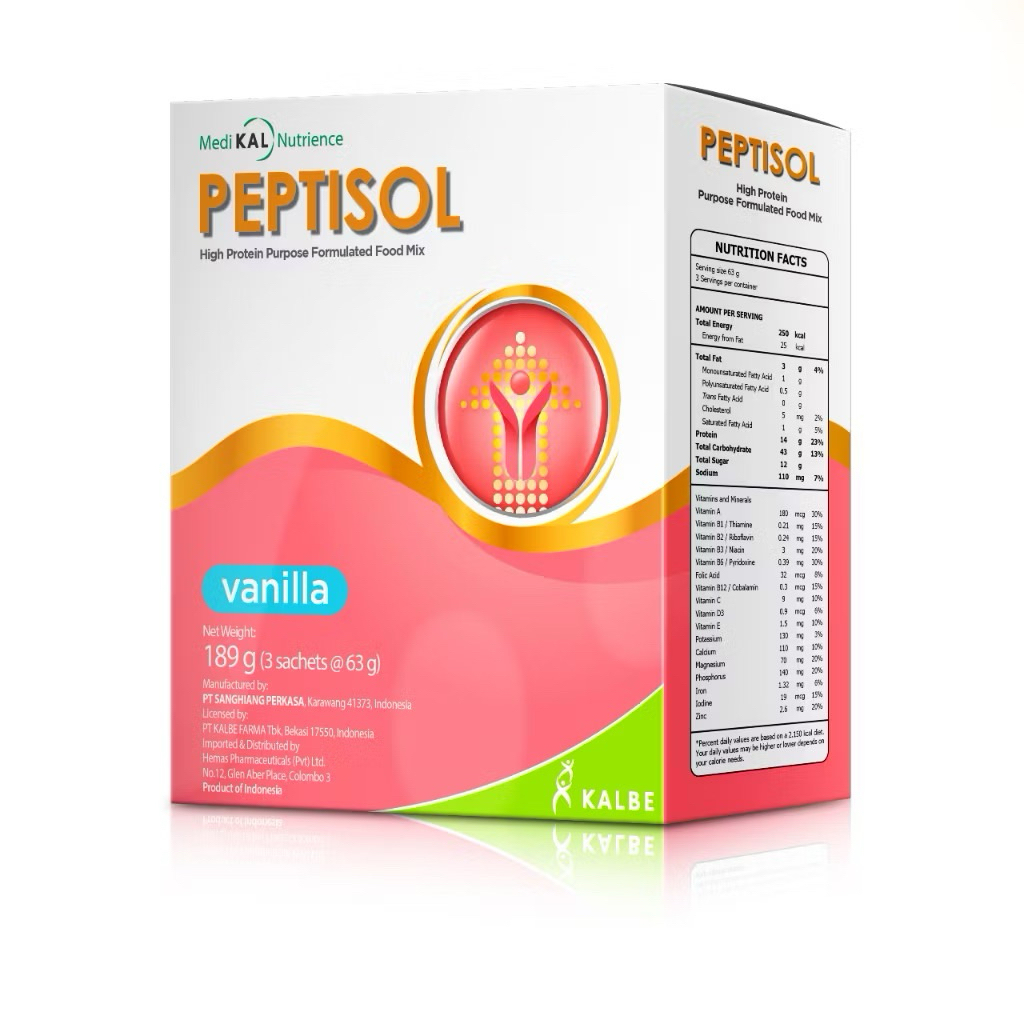 

Peptisol 180 gram - Susu Tinggi Protein