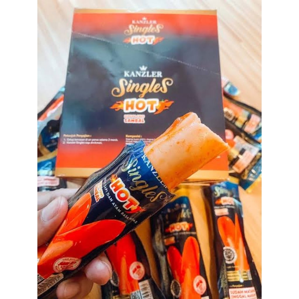 

Sosis Kanzler 65G/Pcs 1 Box Isi 12 Pcs Original/Mini/Hot/Gochujang/Keju
