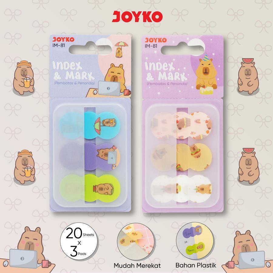 

Index Memo Capybara / Penanda Pembatas IM-81 Plastik - Alat Tulis Senang