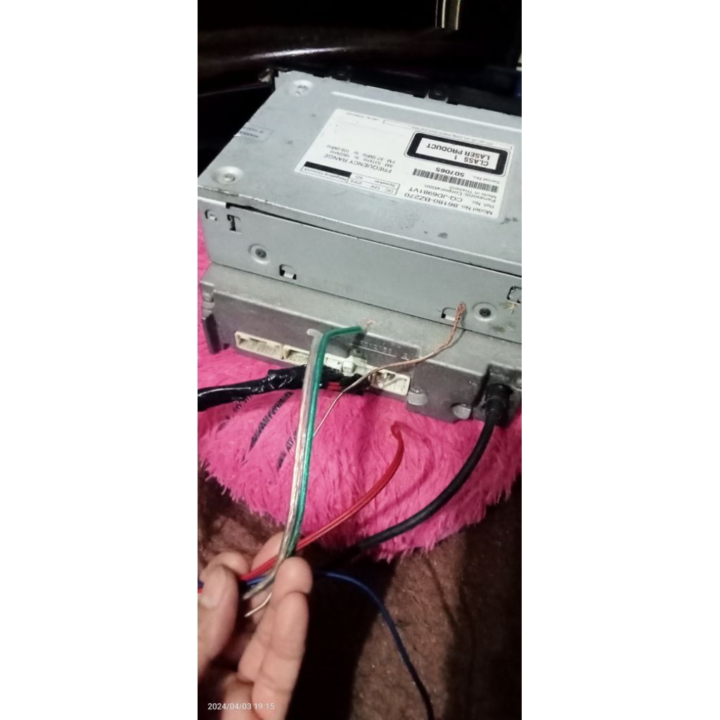 tape mobil orisinil Toyota Rush