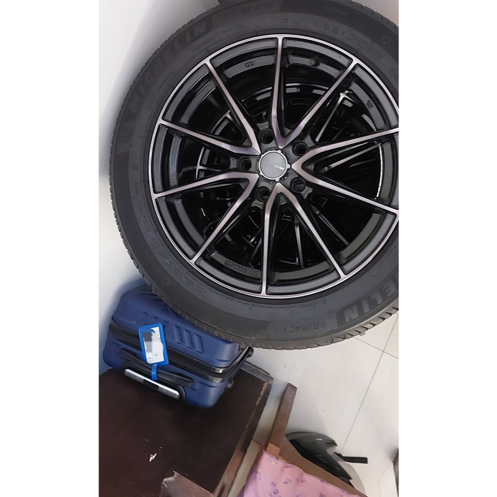 Velg Enkei Draco Ring 17 + Ban Michelin Primacy 4