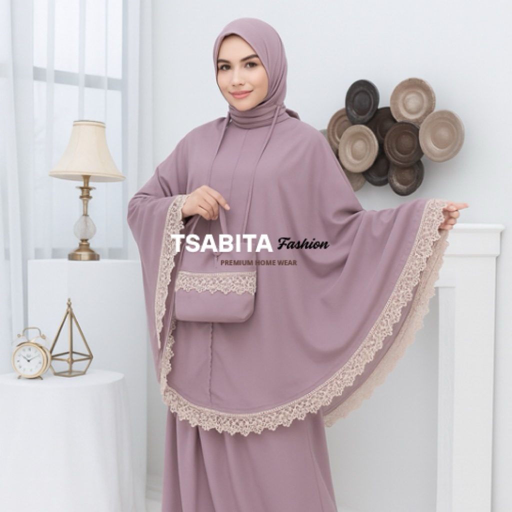 Tsabita - Mukena Renda terbaru katun mikro fatimah series