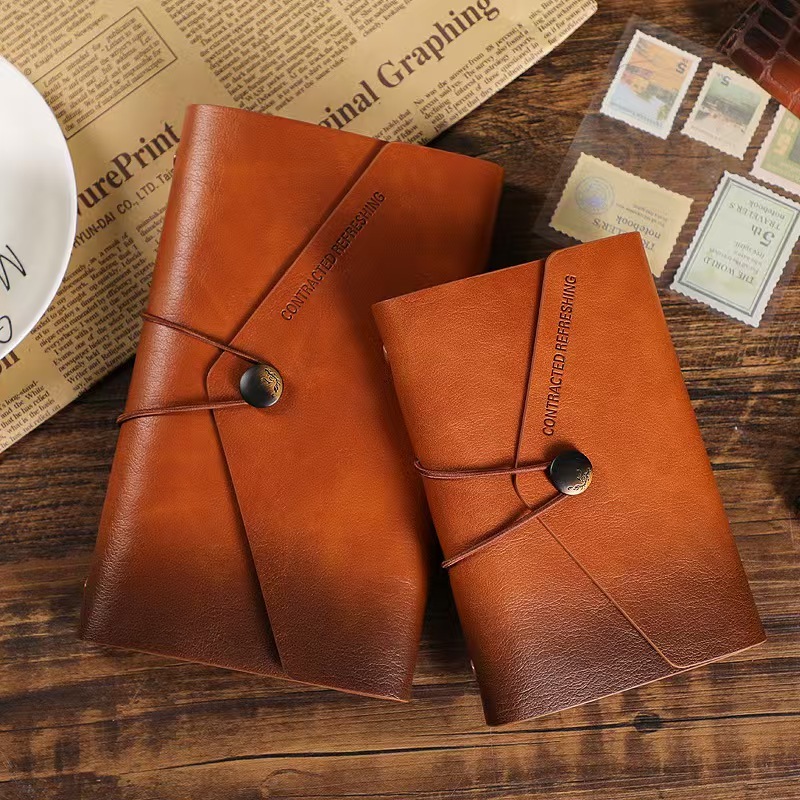 

Loose leaf notebook A6, bound hand book A7, creative small 6-hole notebook, portable pocket book